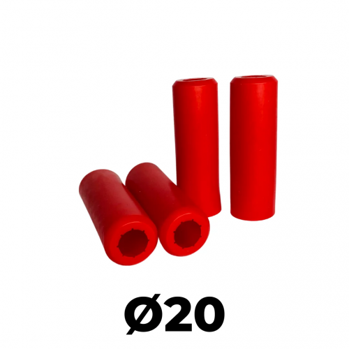 Красные втулки 20 мм