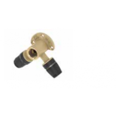 Тройник угловой с настенным креплением