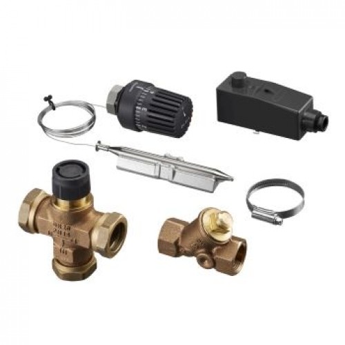 Набор для регулирования панельного отопления с трехходовым распределительным вентилем "Trl-D TR"   