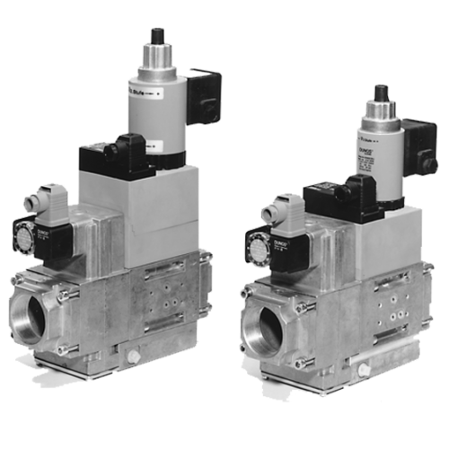 Газовый мультиблок MB-ZRD(LE) 415-420 B01: GasMultiBloc®, модуль регулирования и безопасности, двухступенчатый режим эксплуатации