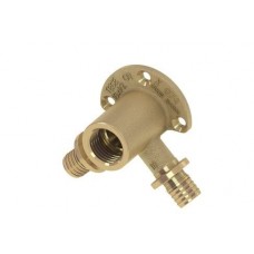 Тройник угловой с настенным креплением