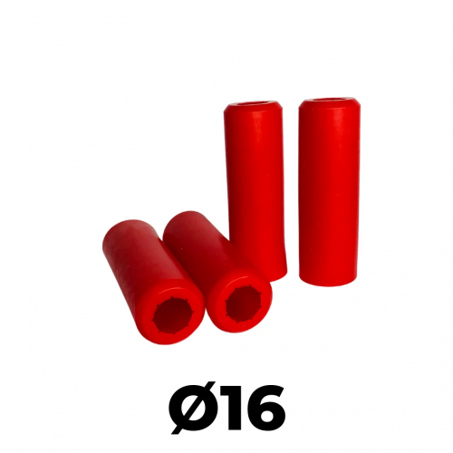 Красные втулки 16 мм