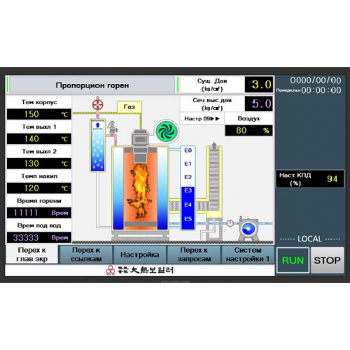 Промышленные скоростные вертикальные водотрубные парогенераторы  серии DRH