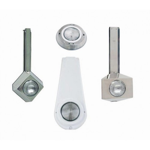 Накладные прожекторы в корпусе из нержавеющей стали для подводного освещения 