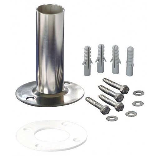 Адаптер из нерж. стали для крепления лестниц на борт бассейна