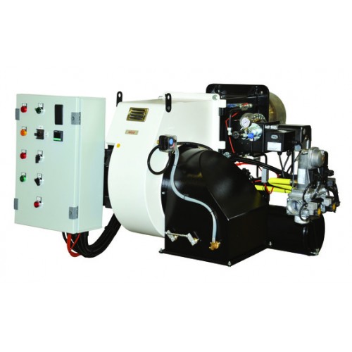 GHO-TRON Серия моноблочных горелок от 410 до 17000 кВт Комбинированные горелки (газ-мазут)