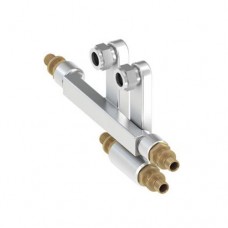 Двойной тройник для подключения радиаторов