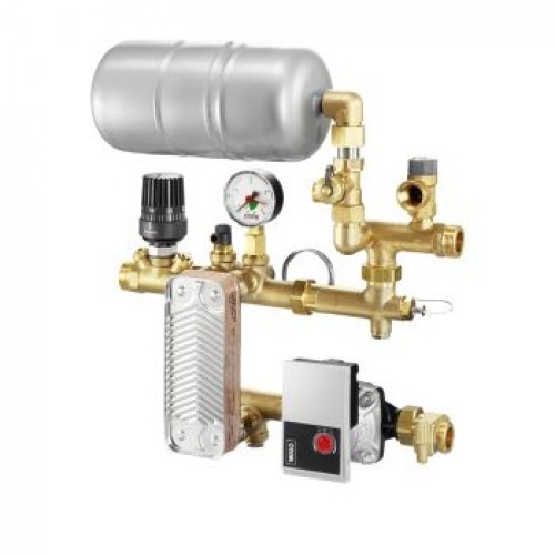 „Regufloor HX" Насосно-смесительный блок Ду 25 для систем отопления