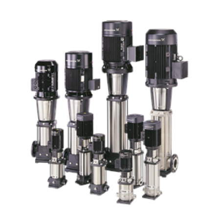 Насосы вертикальные многоступенчатые центробежные  CR, CRN, CRT