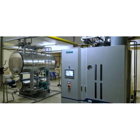 Промышленные скоростные вертикальные водотрубные парогенераторы  серии DRH